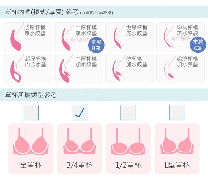 花語女孩 | 機能型內衣 B-C 3/4罩 6-9100 商品詳情 8