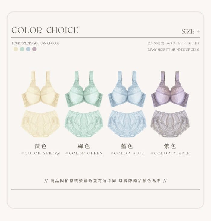 柔光女孩 | 大罩杯系列 C-H 罩 2-1390 商品詳情 2