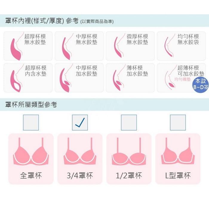 田園女孩 | 月牙提托系列 B-D罩 4-3352 商品詳情 8
